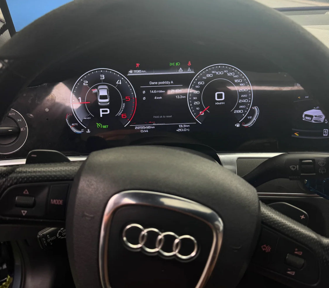 Audi A6C6 Odometer + Gauges